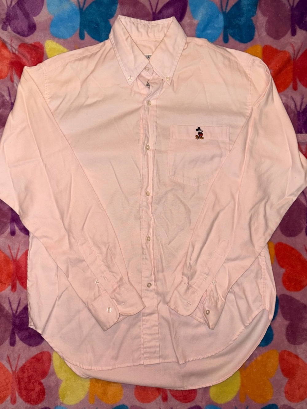 Vintage Pink Mickey & Co (Hong Kong) Boys Shirt